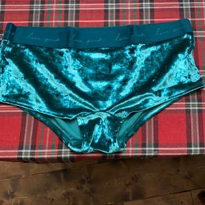 Green underwear from PINK XL